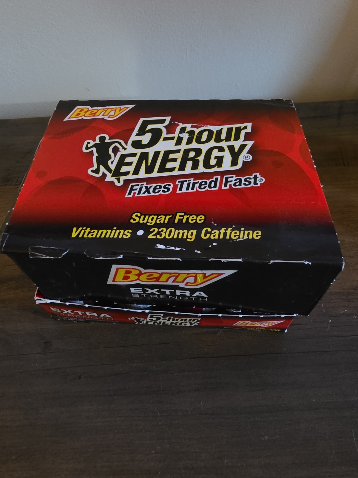 5 Hour Energy Extra Strength Berry Sugar Free 230 mg Caffeine 12 Count
