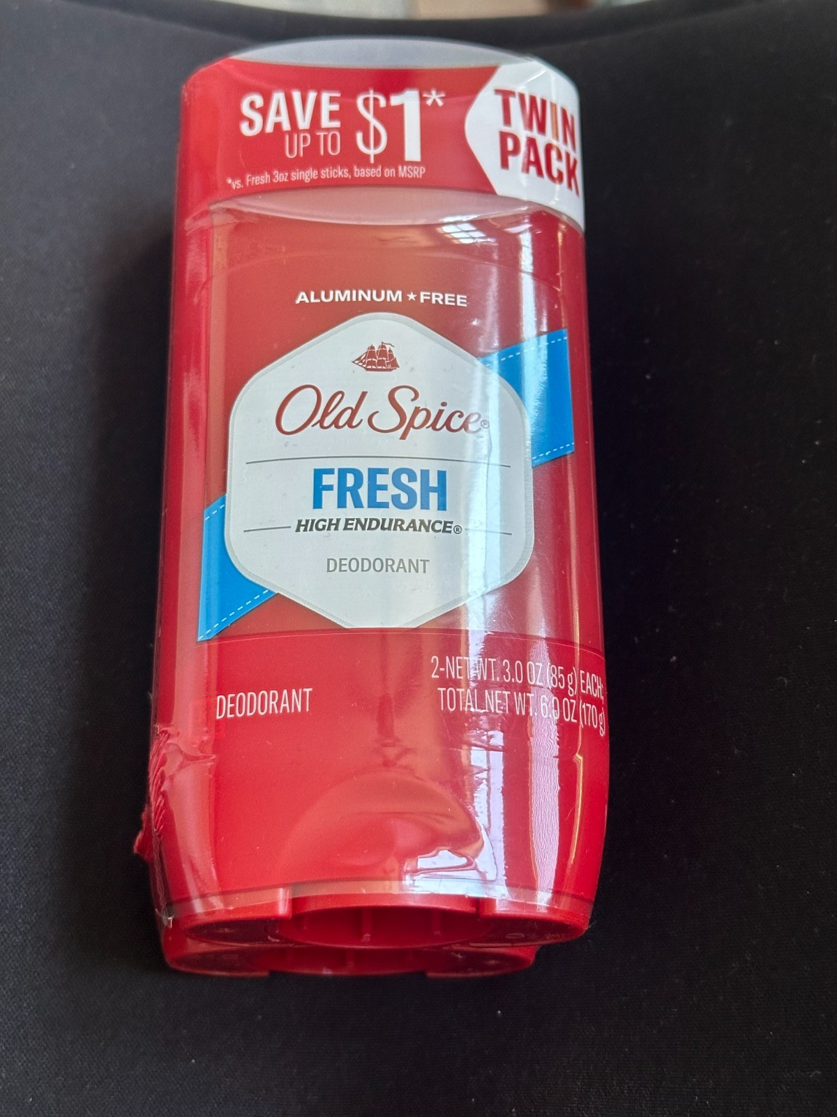Old Spice Fresh Scent High Endurance 3oz Deodorant – Pack of 2