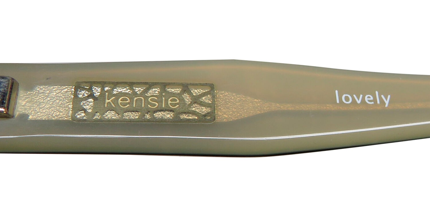NEW KENSIE LOVELY EYEGLASSES 51-16-135 BLACK CAT EYE BK FULL-RIM WOMENS PLASTIC