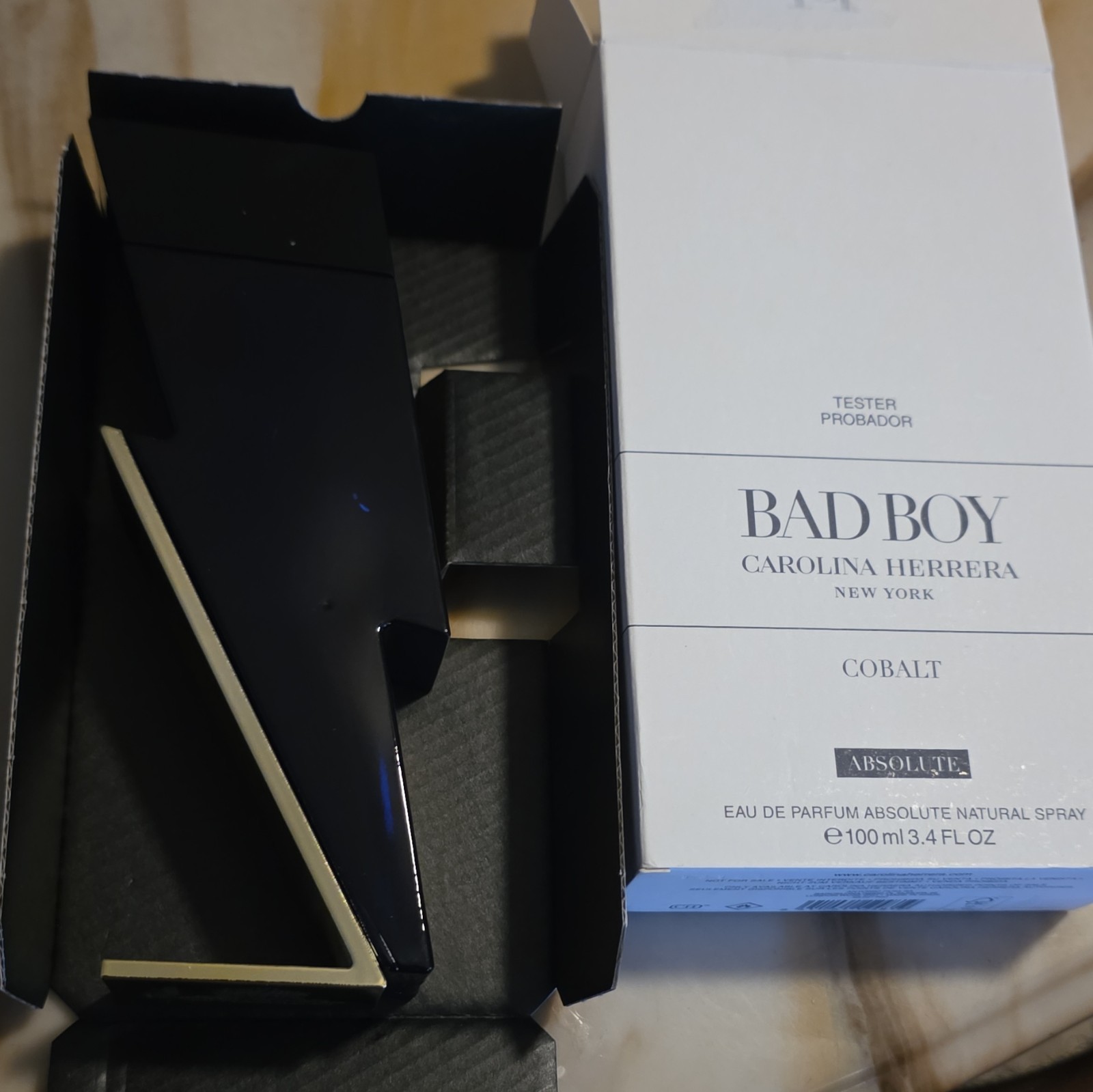 Carolina Herrera Bad Boy Cobalt Absolute Eau de Parfum Spray 3.4 fl oz Tester