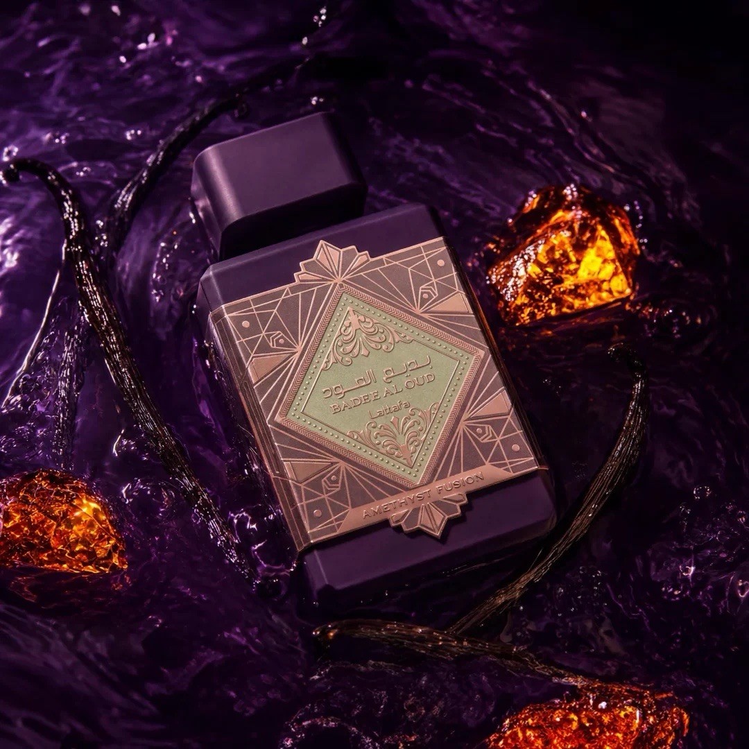 Bade’e Al Oud Amethyst Fusion Eau De Parfum 3.4 Oz 100ml by Lattafa