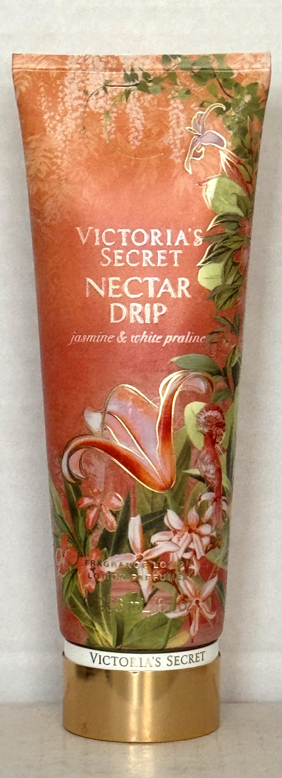 Victoria’s Secret NECTAR DRIP jasmine & white praline Fragrance Lotion 8 oz