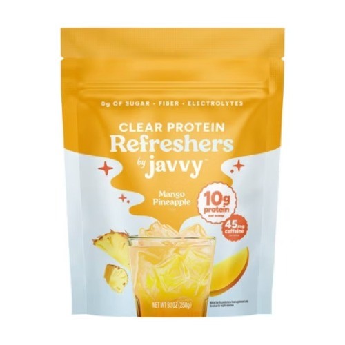 Javvy Mango Pineapple Clear Protein Refreshers – 9.1oz