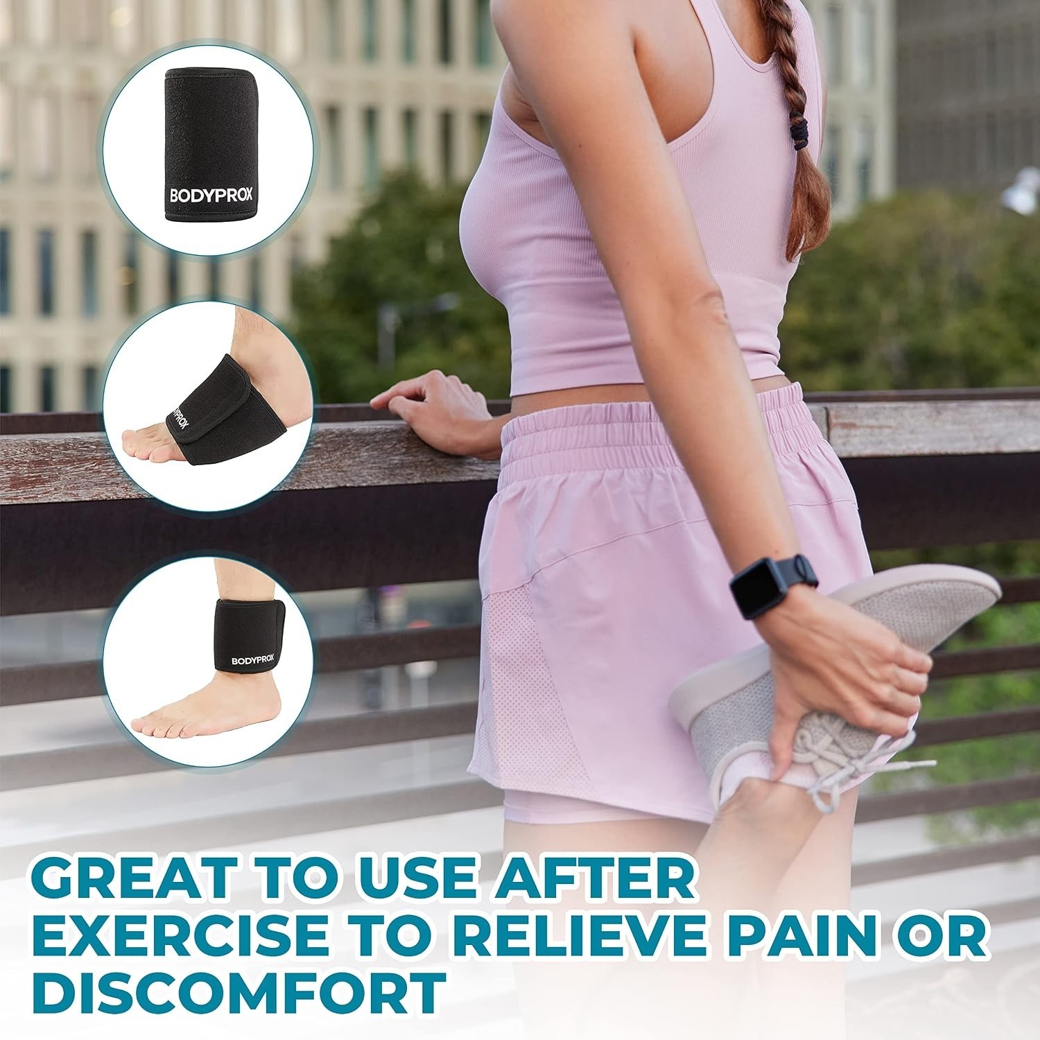 Hot & Cold Therapy Wrap – Flexible Reusable Gel Pack for Pain Relief 4.4 x 7.5