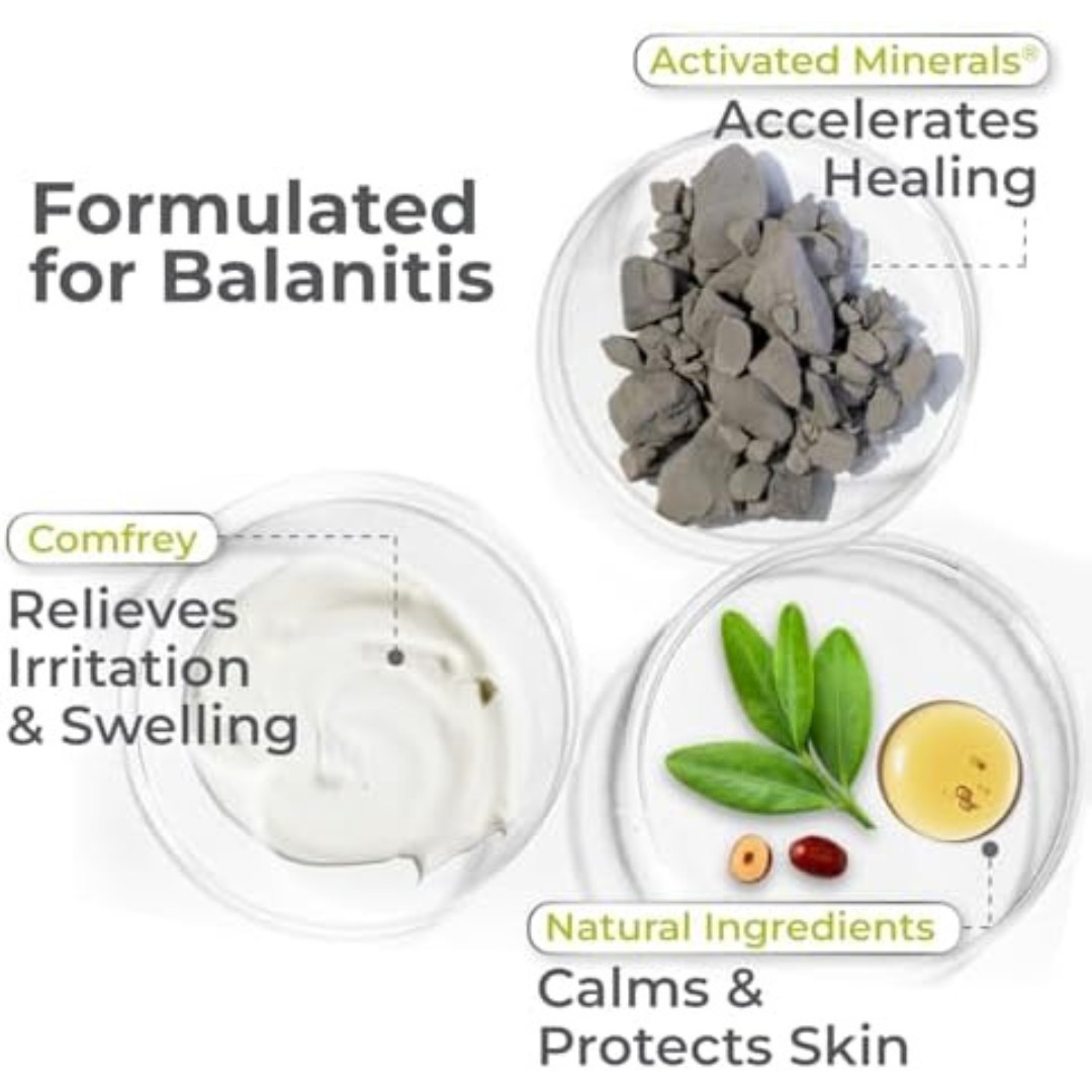 Terrasil® Balanitis Relief – Patented All-Natural, Gentle, Soothing Skin Relief