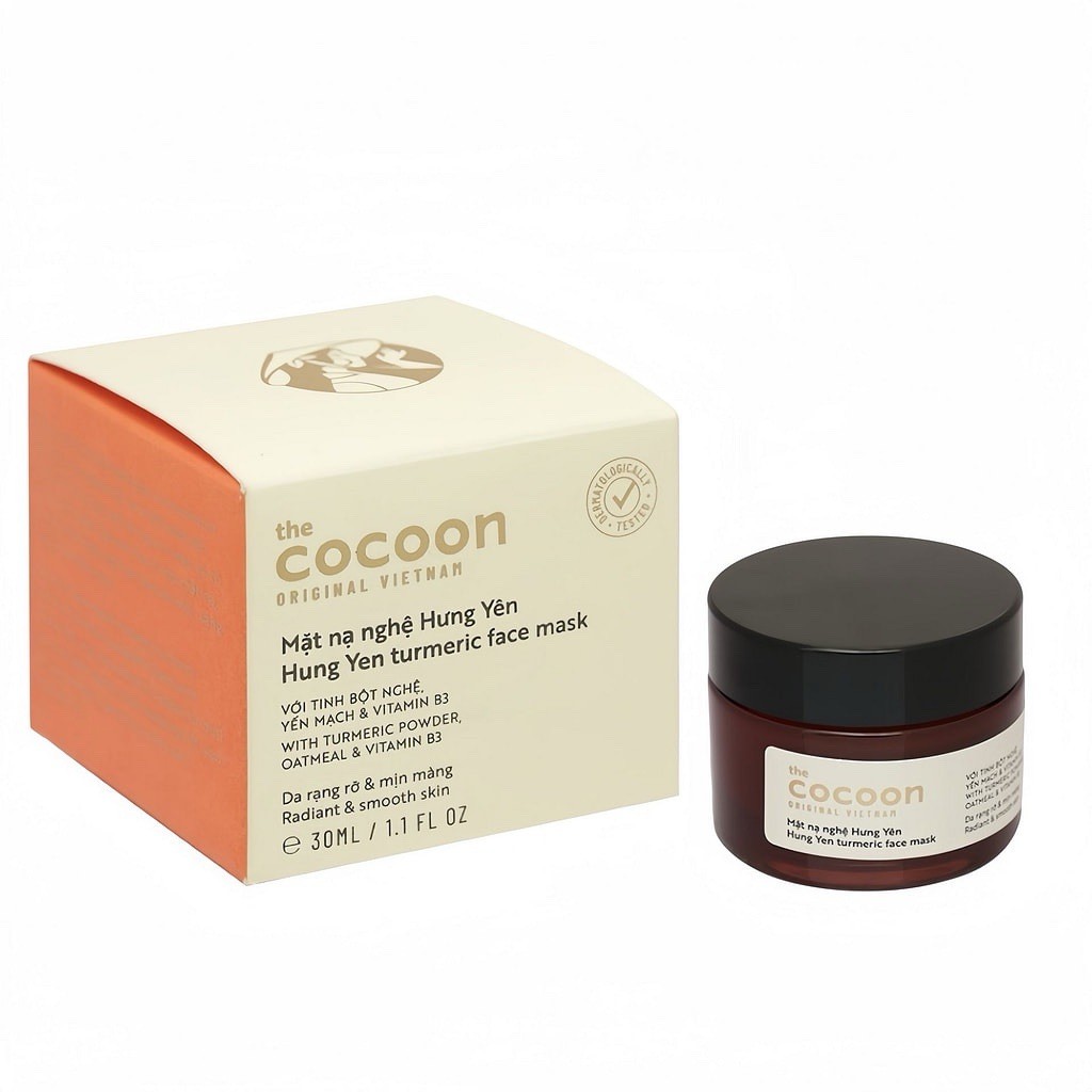 The Cocoon Original Vietnam Turmeric Face Mask Cream – Mat Na Nghe Hung Yen
