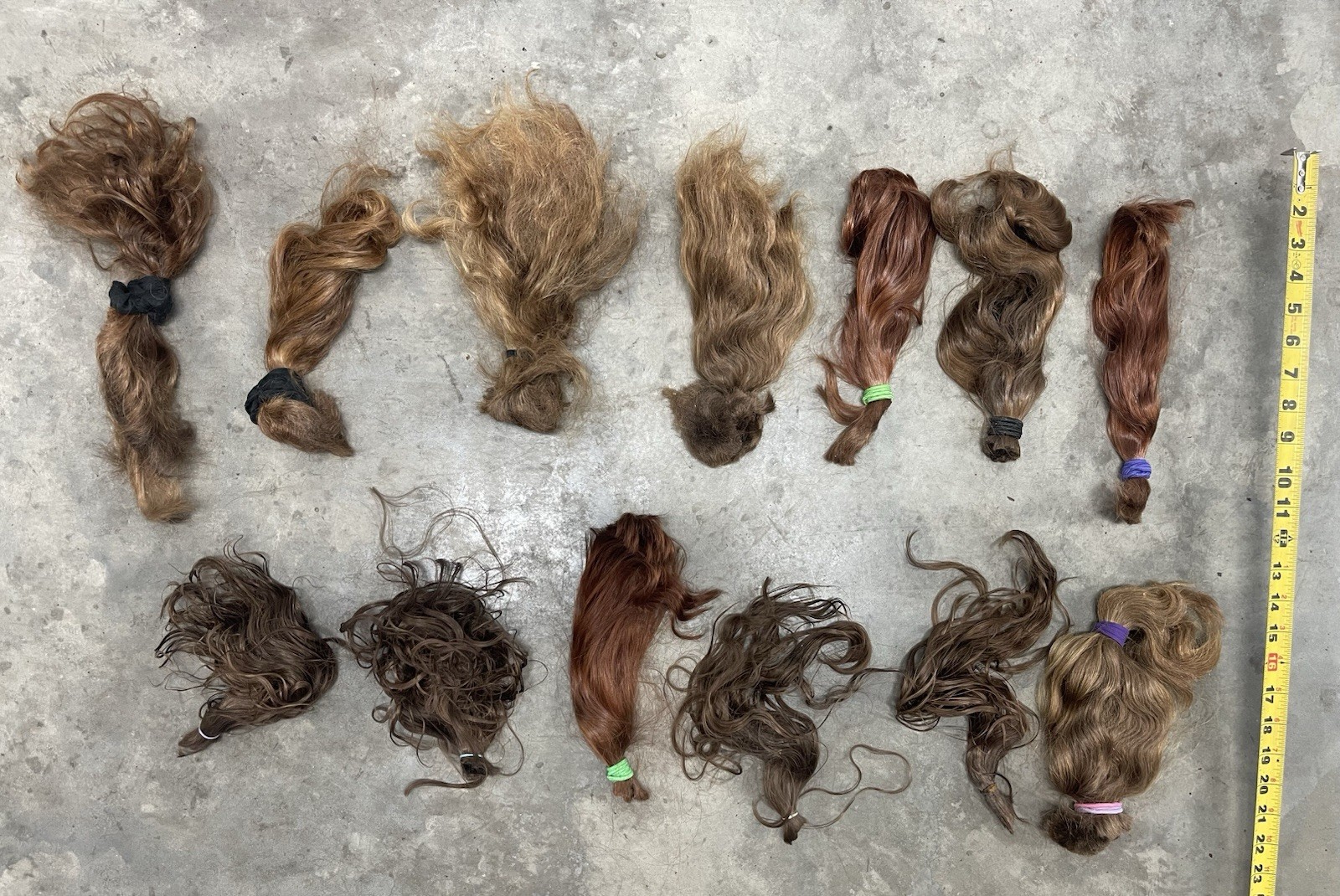 Virgin Hair Large Multi color Lot