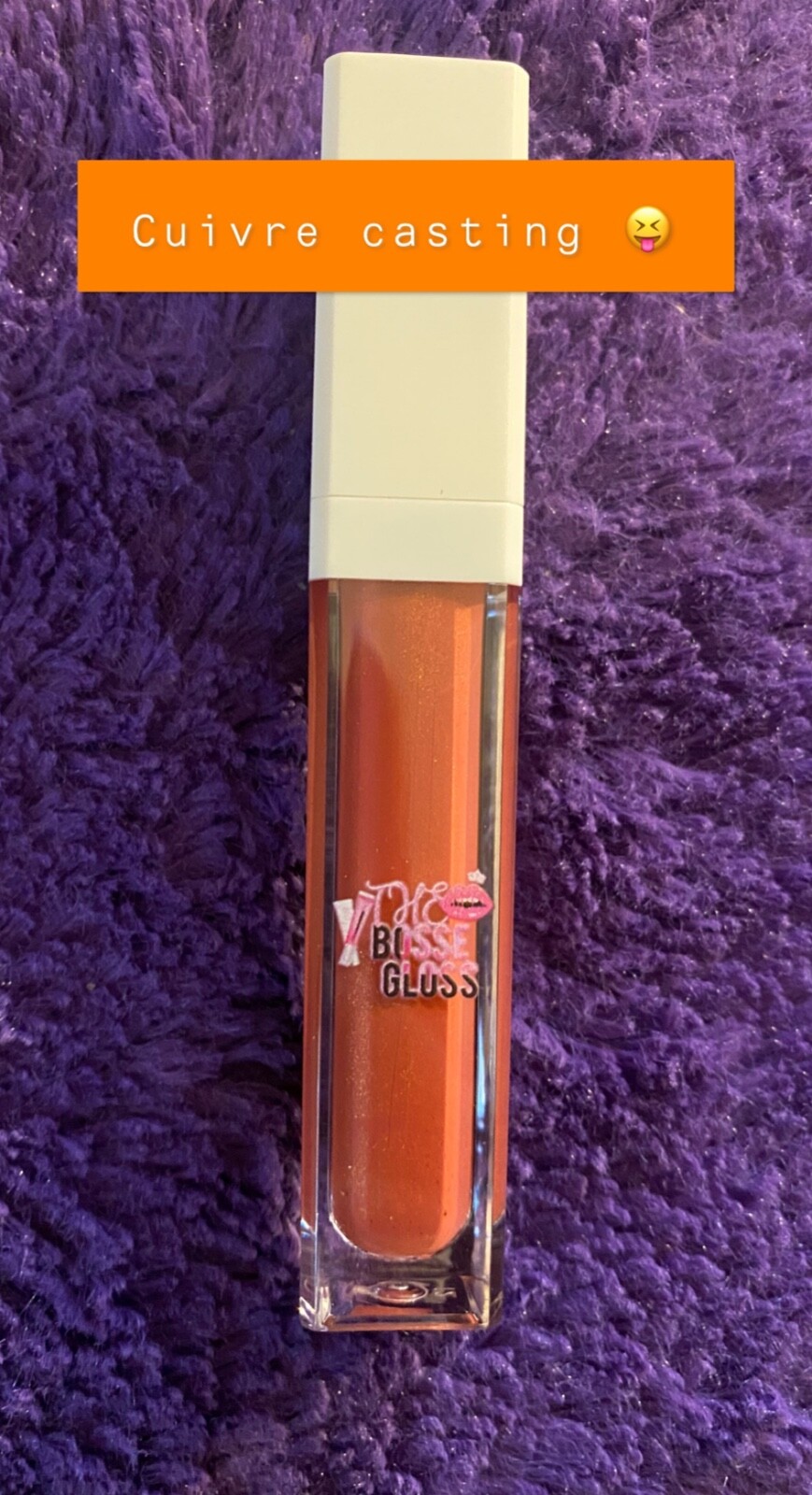 Long Lasting Vegan Lip Gloss High Pigment and smooth while using 🤭
