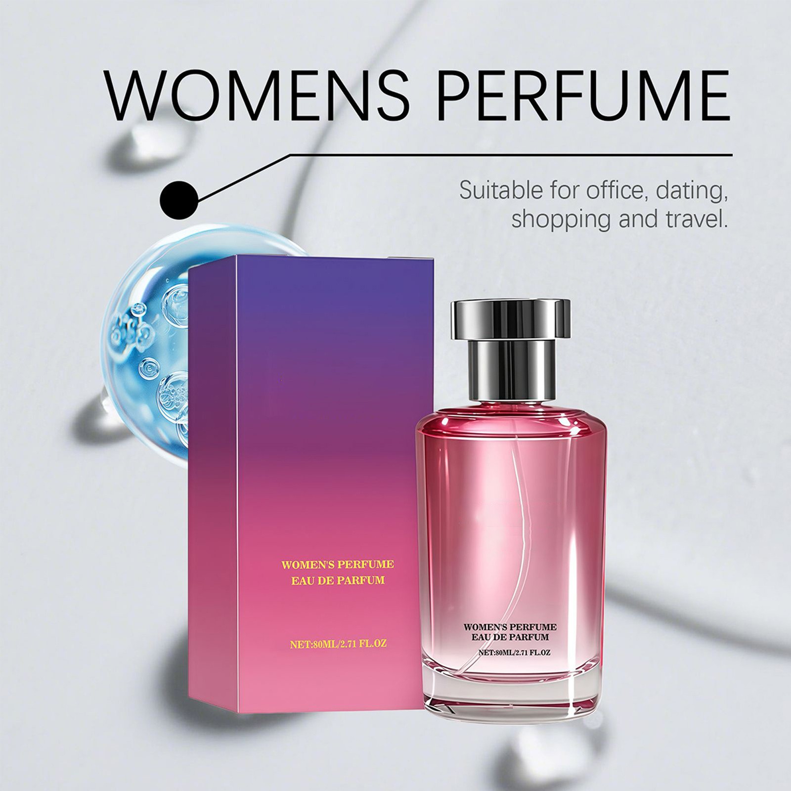 Michelle Vanilla ASSEEK Date 80ml Travel-Size Long-Lasting Perfume Mist