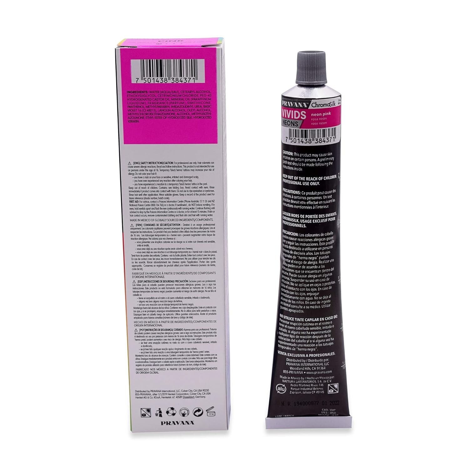 PRAVANA ChromaSilk, Hair Color Vivids (Green) 3 Fl 0z