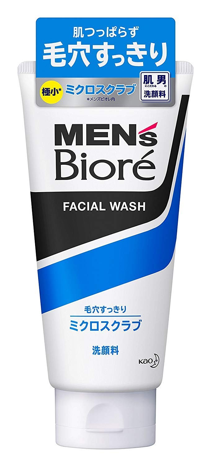 Kao Men’s Biore Micro Scrub Facial Cleanser 130g x 10 packs
