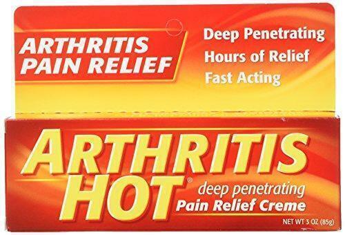 Arthritis Hot Pain Relief Creme Deep Penetrating Hours of Relief Fast Acting 3oz