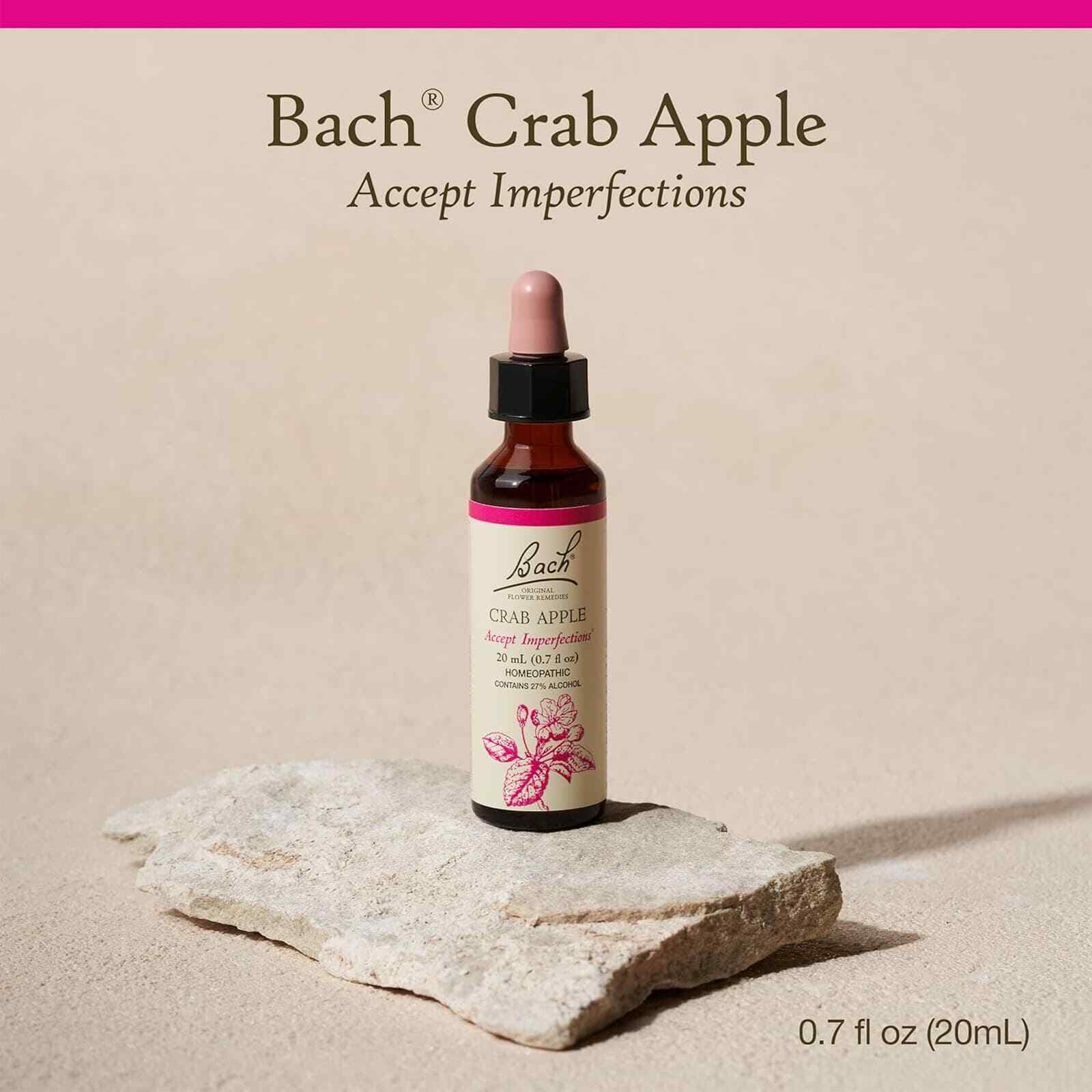 Bach Original Flower Remedies Crab Apple Accept Imperfections 0.7 fl oz 20mL