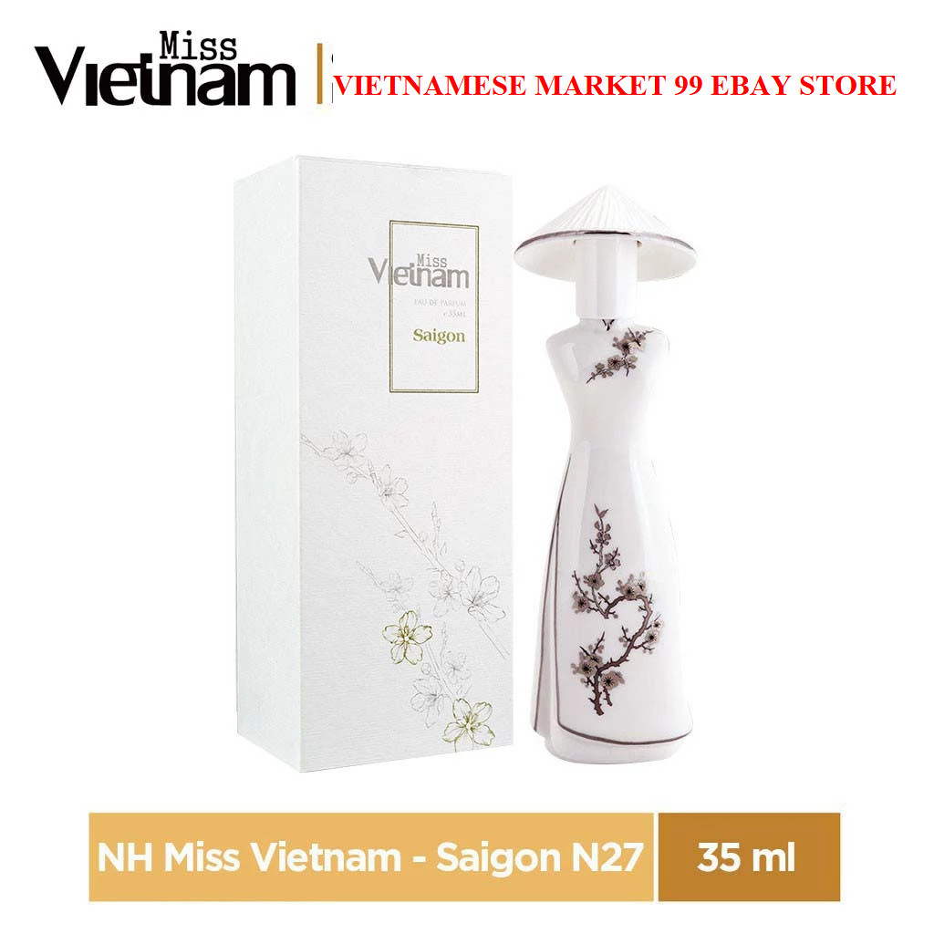 Miss Vietnam Perfume – Saigon N27 white ceramic