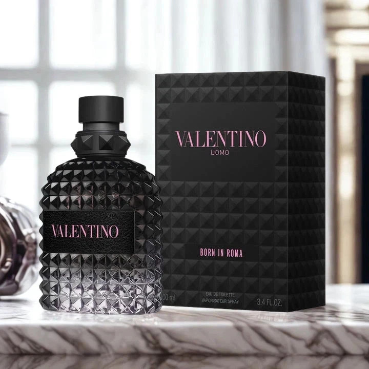 Valentino Uomo Born In Roma 3.4 oz EDT Spray for Men – New in Box Sealed