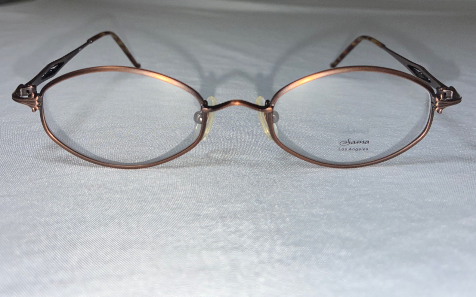 SAMA TITANIUM VEGA EYEGLASSES FRAMES 46-19-138 NEW!!