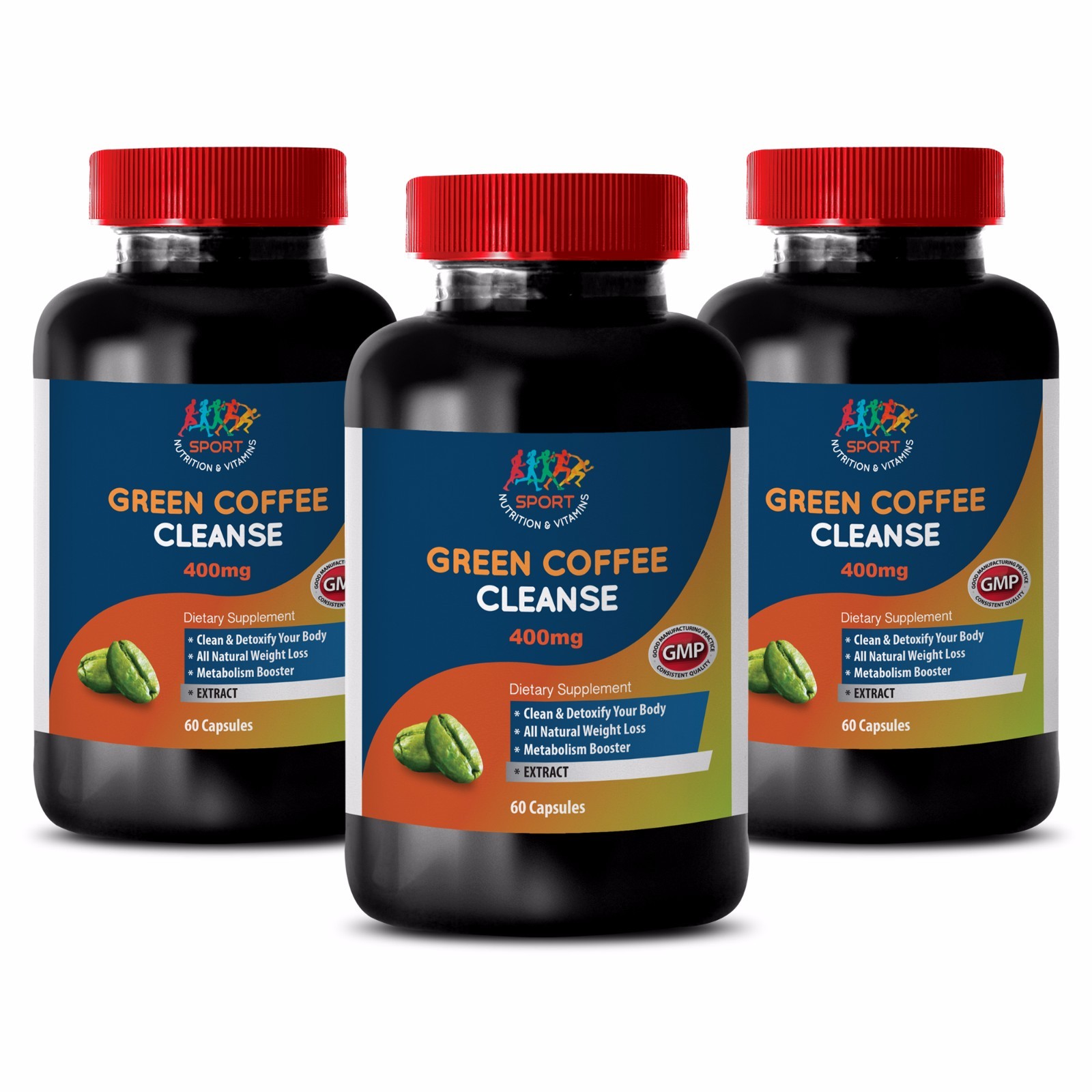Lose Weight Quick – Green Coffee Cleanse 800mg – Green Coffee Drink Caps 3B
