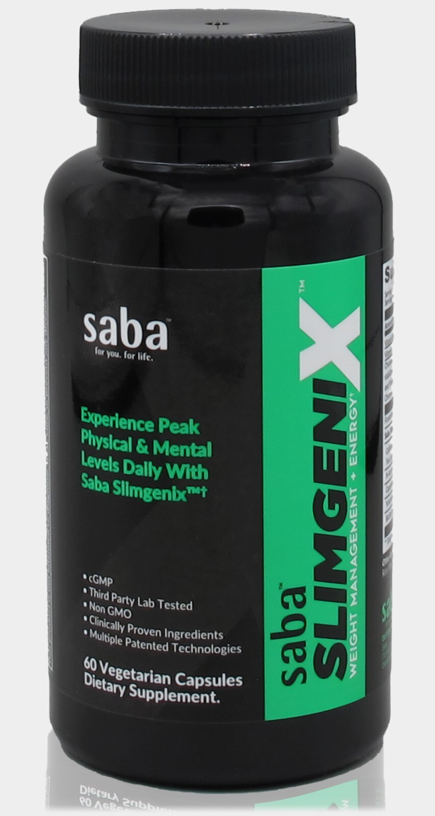 Saba SlimGenix – Energy, Weight Management, Appetite Control, Focus, Fat Burner