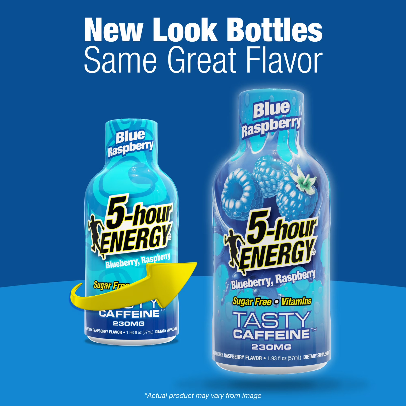 NEW 2 pack 5-hour ENERGY Shot, Extra Strength, Blue Raspberry, 30 Count
