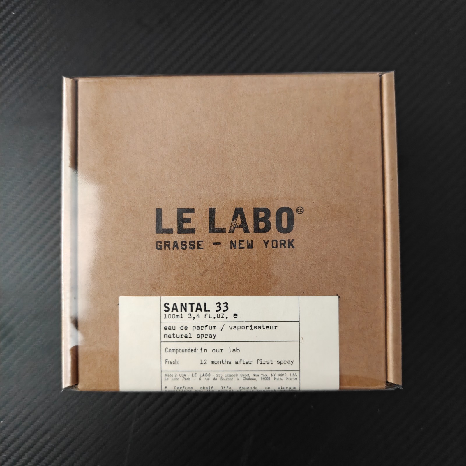 Le Labo Santal 33 Eau de Parfum 3.4OZ/100ML