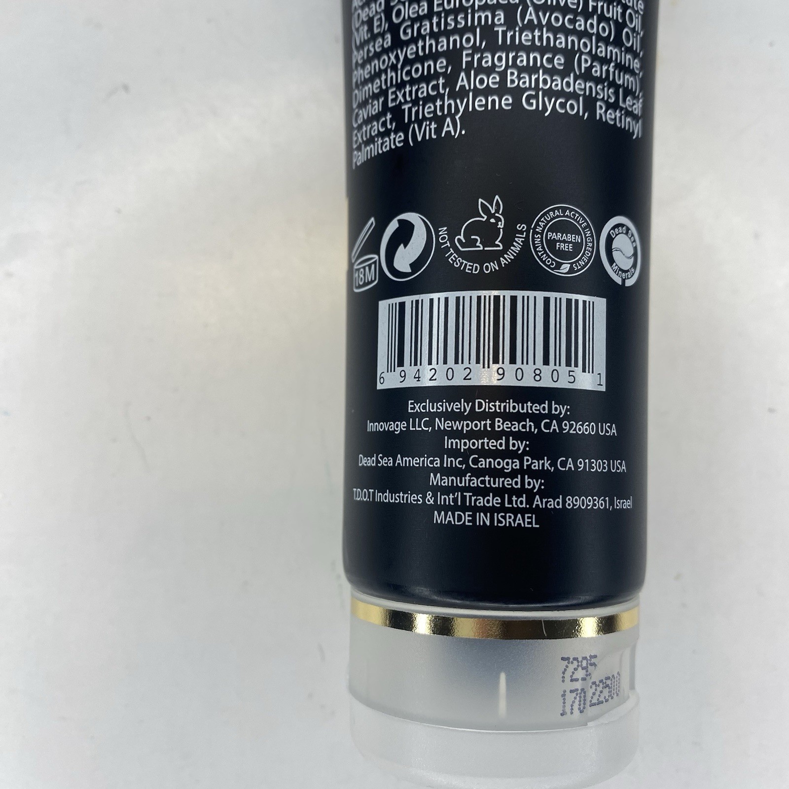 S’aline by AVANI Caviar Collection Mineral Hydrating Body Lotion 120ml 4.1 FL.OZ