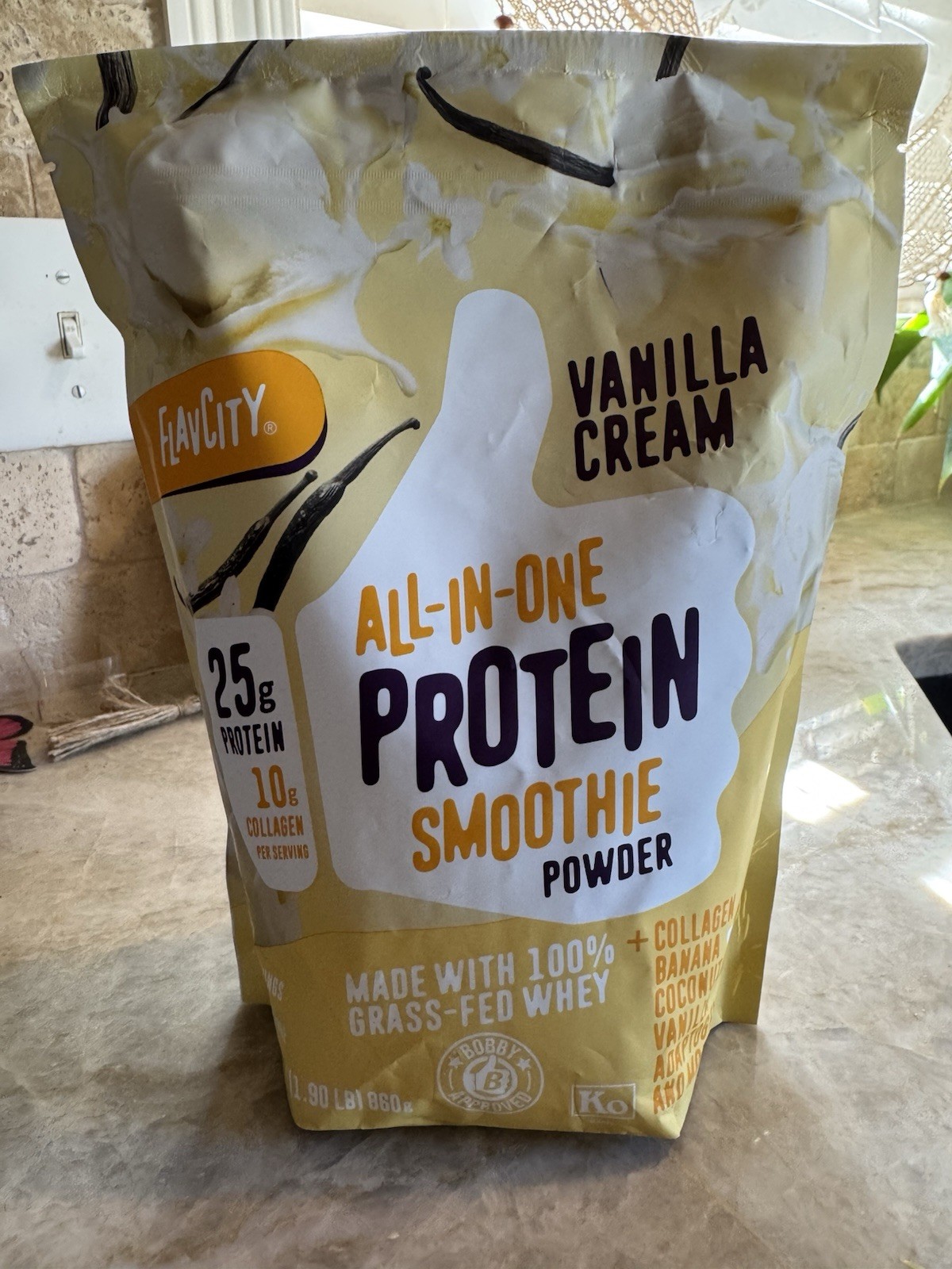 Vanilla All in One Protein Shake Powder – On the Go Meal Alternative + Collag…
