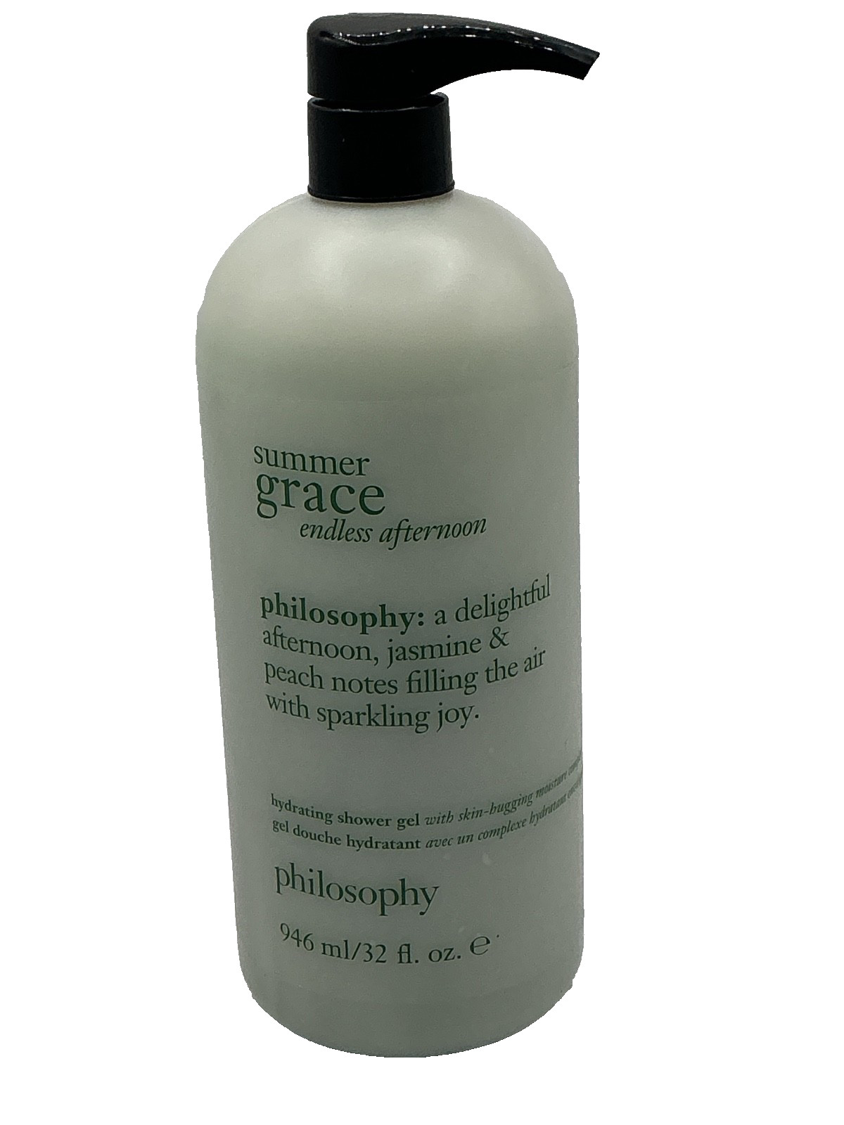Philosophy- SUMMER GRACE ENDLESS AFTERNOON- 32 oz -3in 1 Gel- NEW +Pump