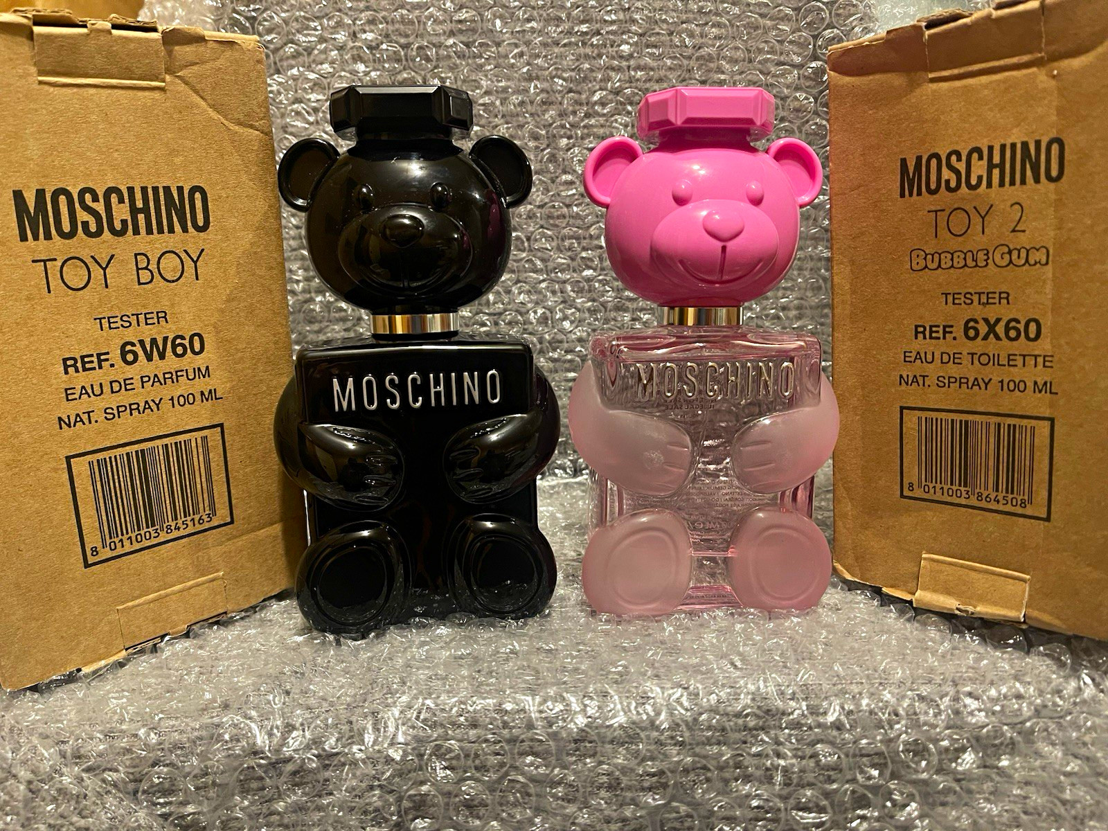 Moschino Toy Boy EDP + Toy 2 Bubble Gum EDT 100 mL His & Her Bundle
