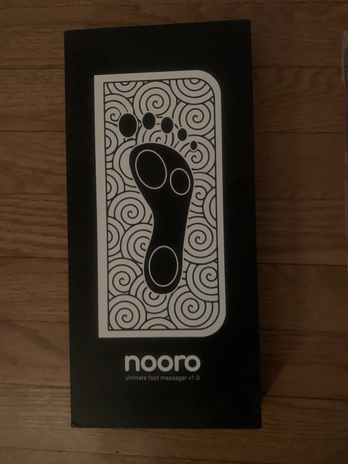 Nooro Ultimate Foot Massager v1.0 EMS Mat, Cordless USB Charging, Black/White