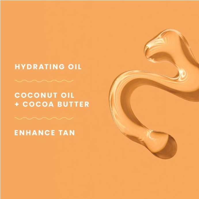 Hawaiian Tropic Dark Tanning Oil 8 oz Classic Coconut Fragrance Sun Glow