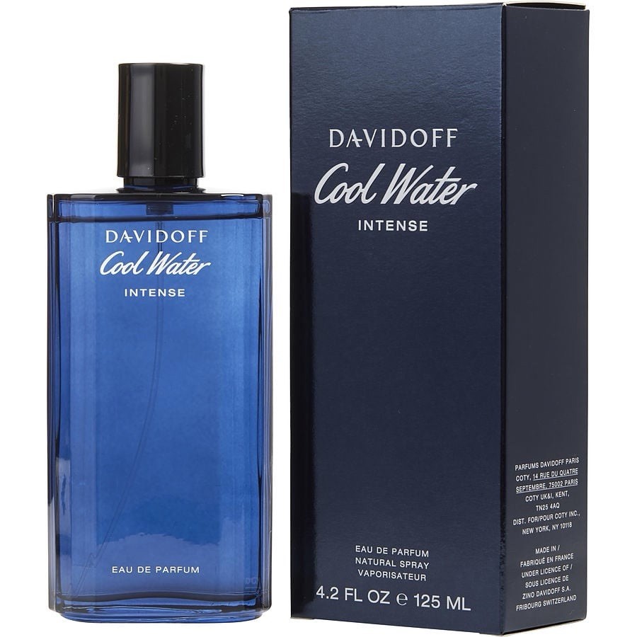Davidoff Cool Water Intense Eau de Parfum EDP Cologne for Men 4.2 oz / 125ml