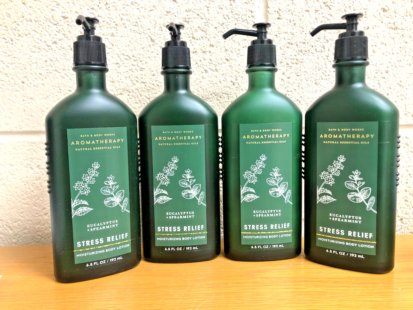 Bath & Body Works Aromatherapy Eucalyptus Spearmint Body LOTION 6.5oz (QTY 4)