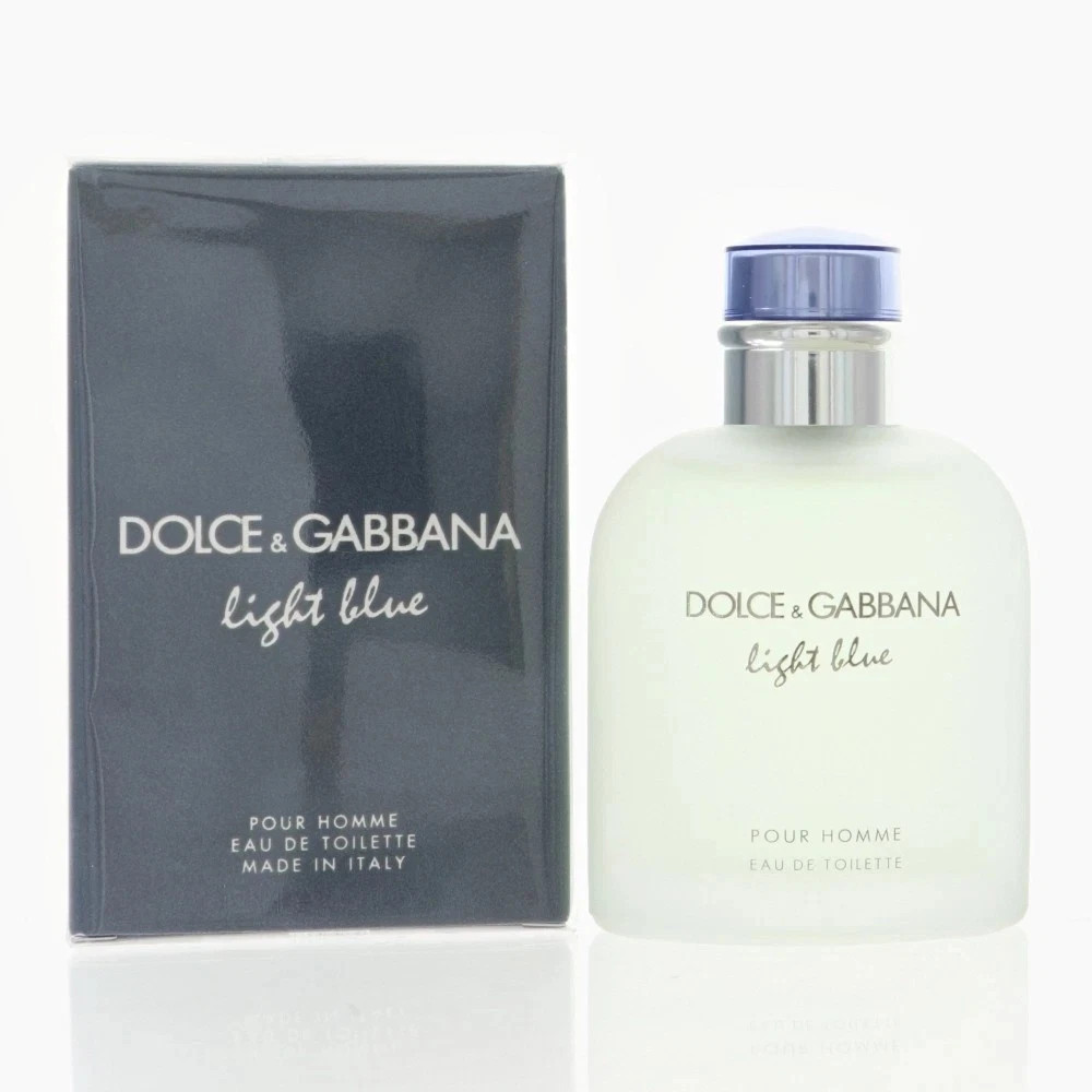 4.2oz Dolce & Gabbana Light Blue for Men Eau de Toilette *New Sealed Authentic*