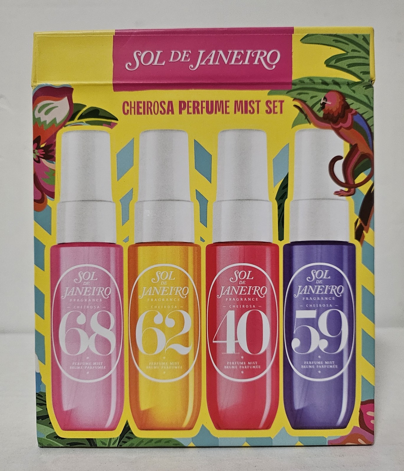 Sol de Janeiro Cheirosa Travel Mist Set 68, 62, 40, 59 (4 x 1oz) Limited Edition