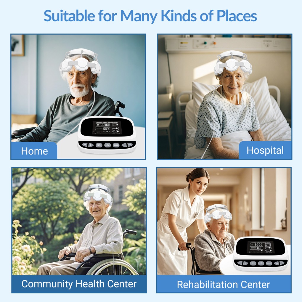 Repetitive Transcranial Magnetic Machine for Parkinsons Brain Wellness At Home