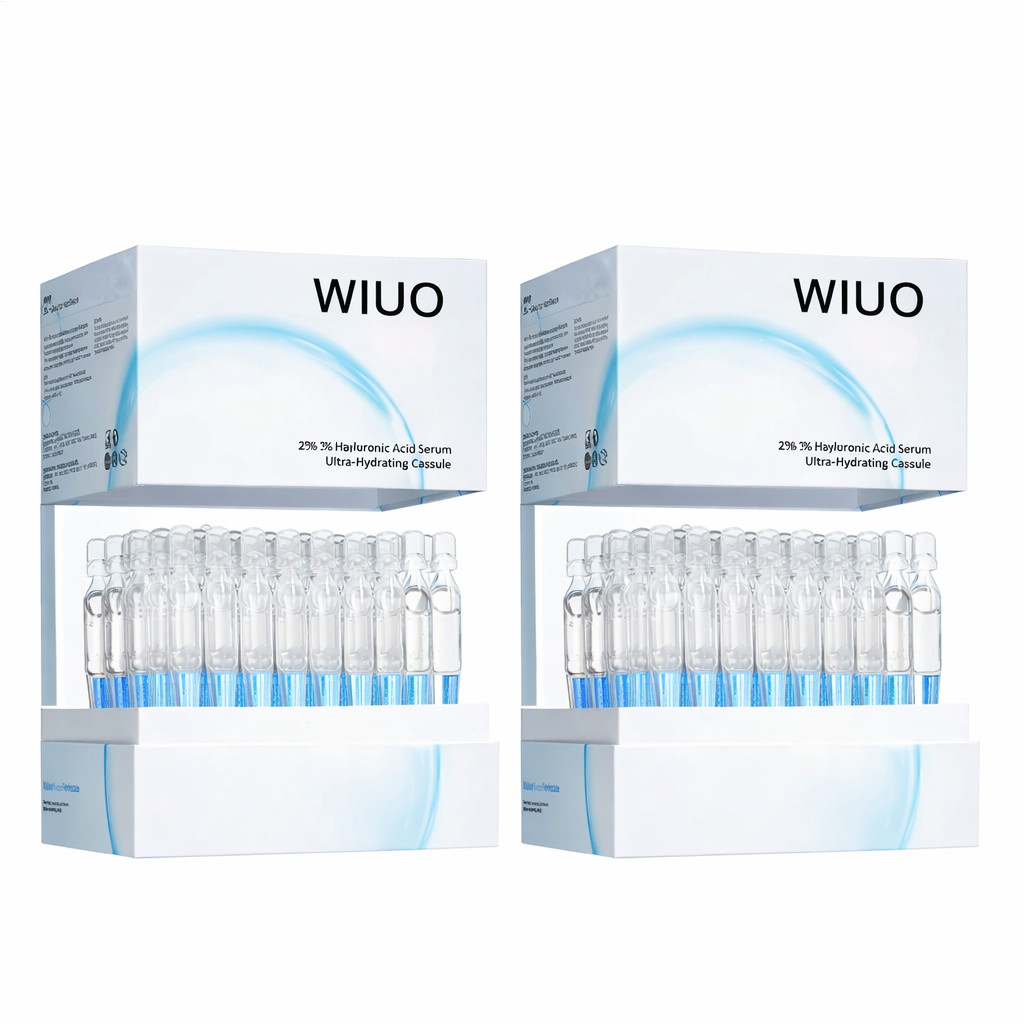 60PCS 3% Hyaluronic Acid Serum – Anti-Aging & Hydrating for Dry & Sensitive Skin