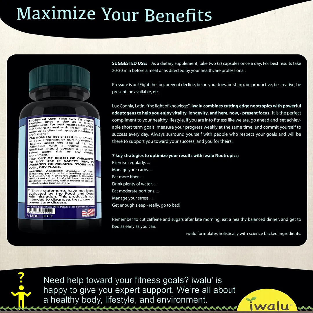 Adrenal Support Supplements | Best Supplement Capsule Pill Men Women FREE SHIP
