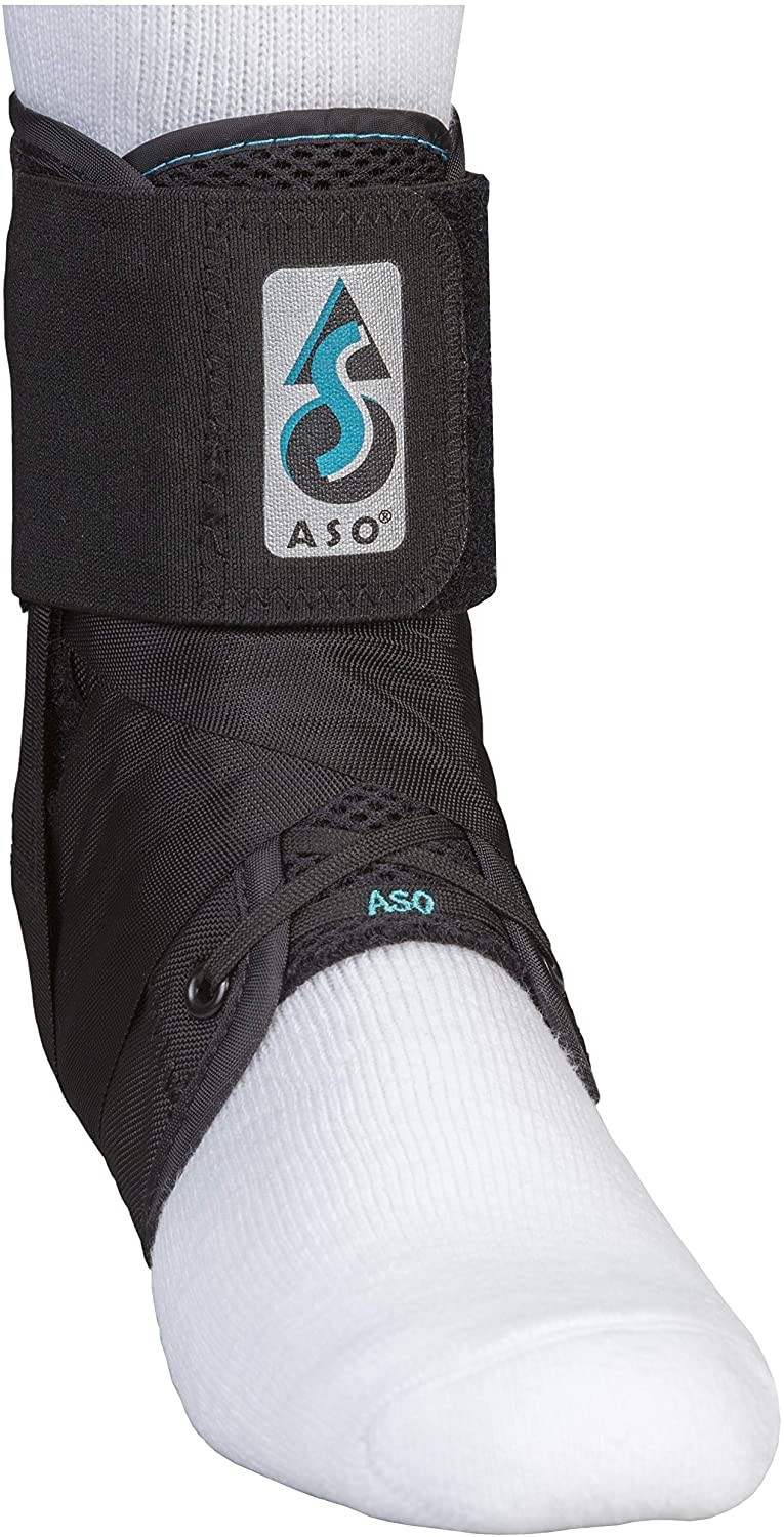 Brand New Med Spec ASO Ankle Stabilizer Black Ankle Brace S M L US Stock