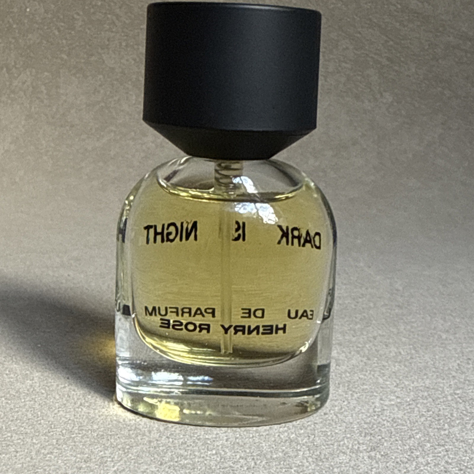 DARK IS NIGHT By Henry Rose Eau de Parfum 0.33 Oz 10mL ~Warm & Woody Spicy BNIB