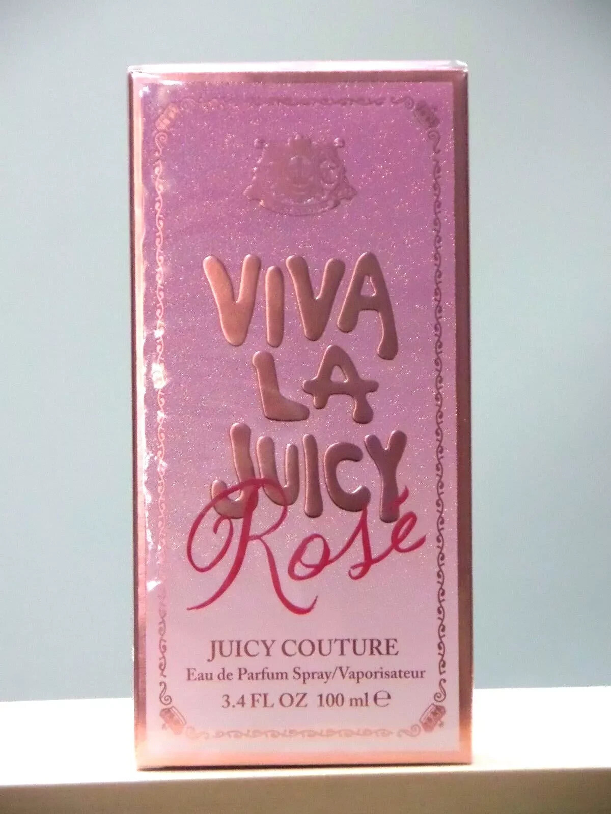 Viva La Juicy ROSE By Juicy Couture 3.4 Oz EDP Spray For Women NEW BOX