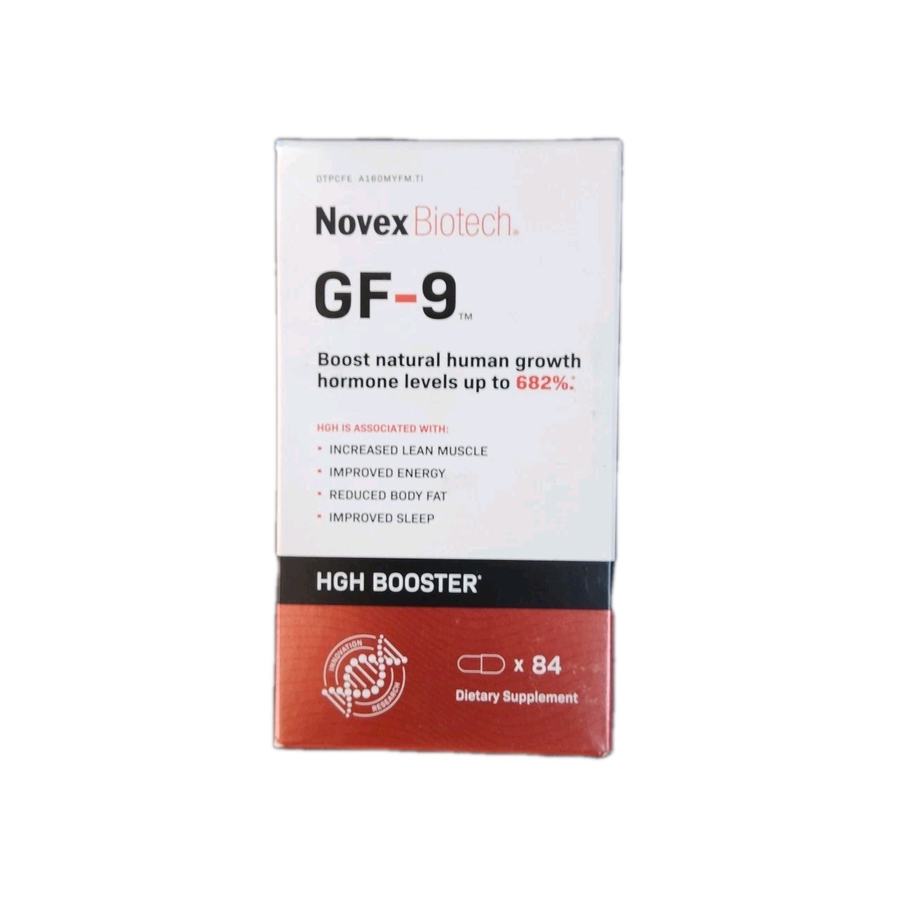 Novex Biotech GF-9 GH Boosting Supplement 84 Ct – EXP 05/2028+