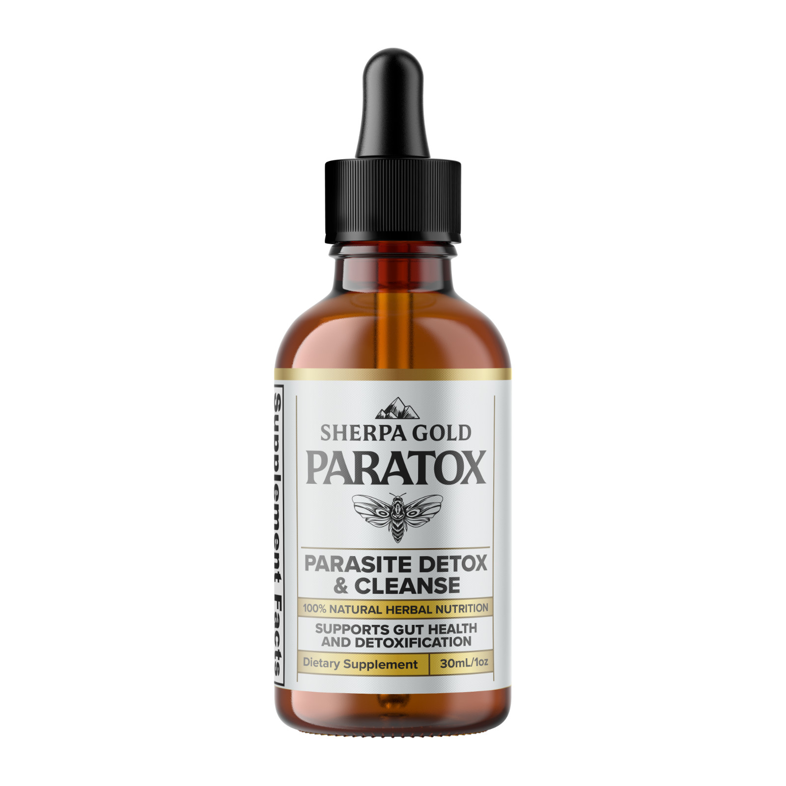 PARATOX Detox Cleanse Drops – Black Walnut, Wormwood, Garlic Bulb & Papain 1oz