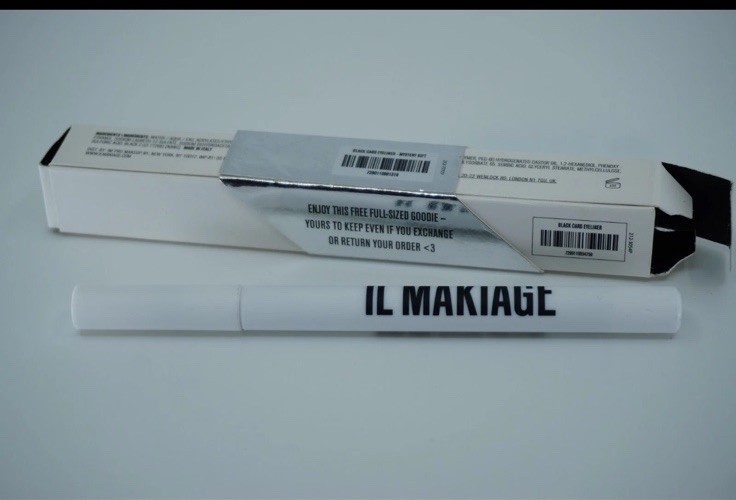 IL MAKIAGE Waterproof Liquid Eyeliner 1.5ml Made in Italy New Box Black Card
