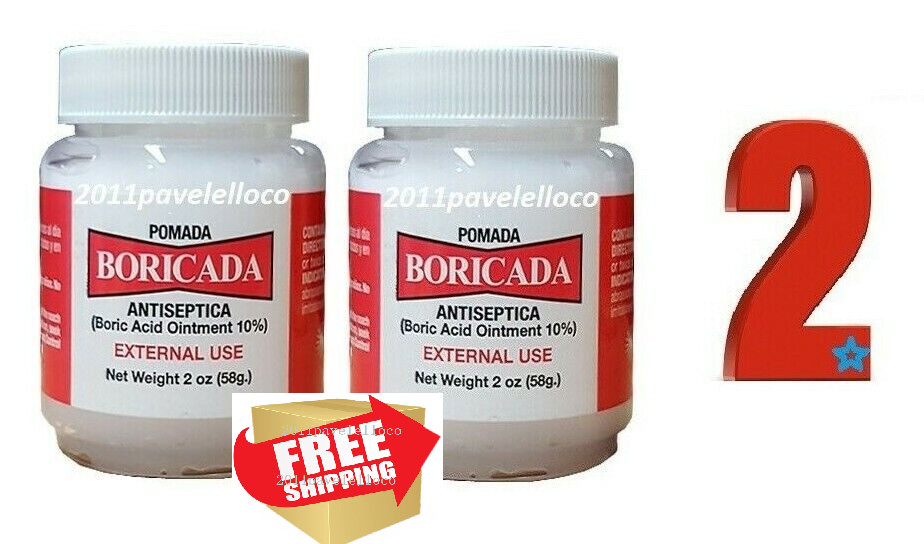 Antiseptic Cream BORICADA OINTMENT Pomada Boricada Antiseptico