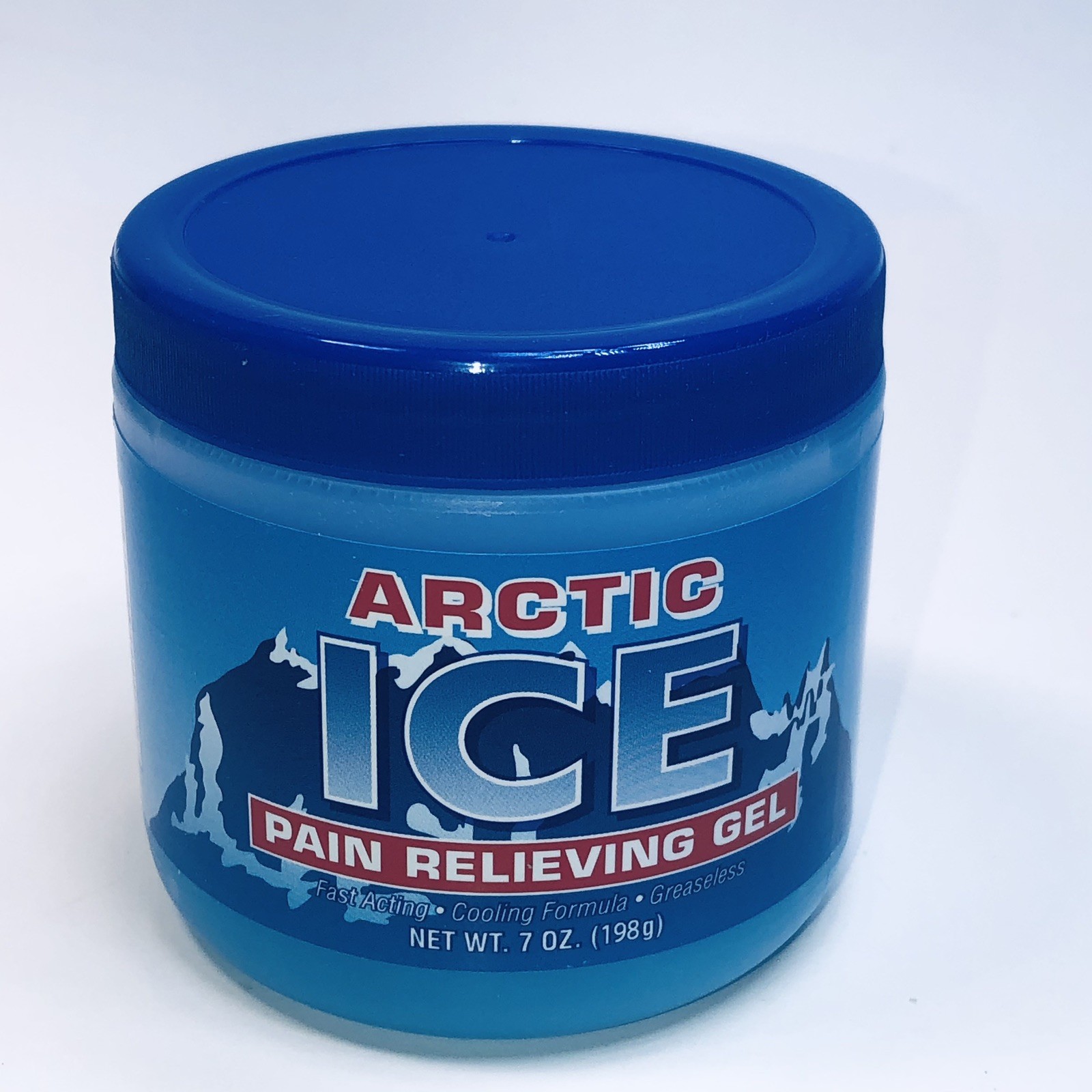 6 X ARCTIC ICE Pain Relieving Gel Fast Acting Cooling Formula Greaseless 7 OZ