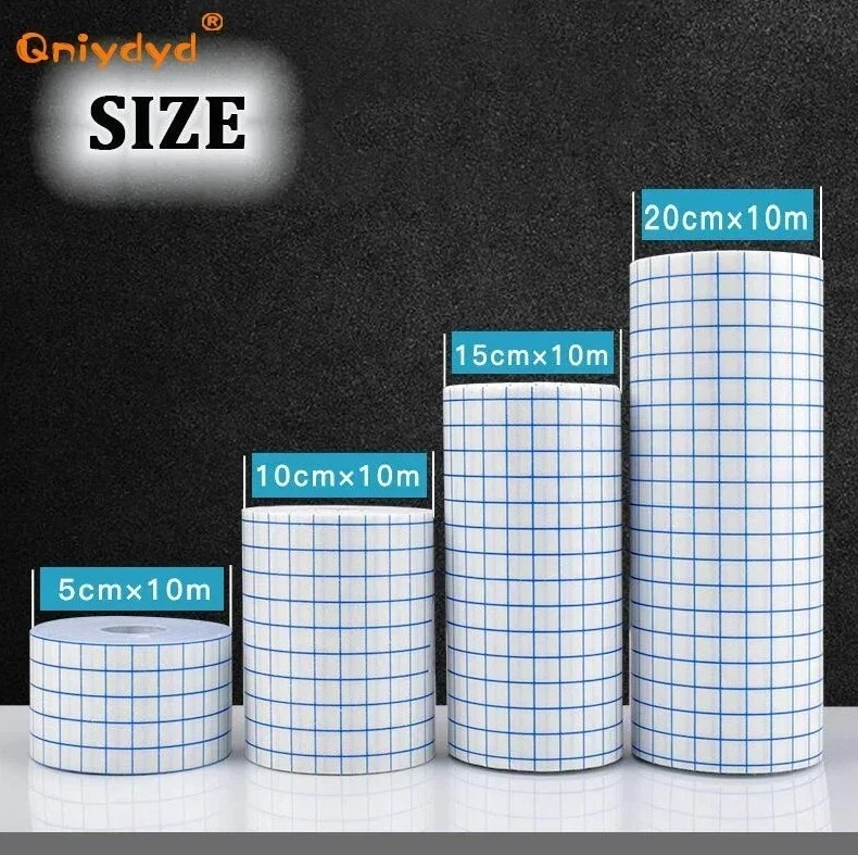 1pcs 10m/394in Non-Woven Adhesive Medical Roll Tape Plaster Patch Bandage