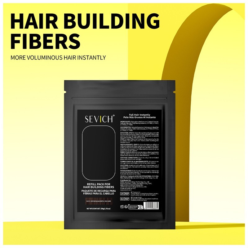 SEVICH Hair Building Fiber Hair Loss Concealer Refill Pack 25g 50g 100g FROM USA