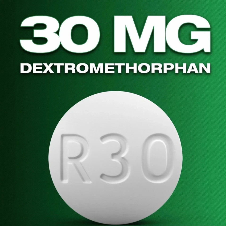 3 PACK RoboTabs Cough Suppressant Dextromethorphan 30mg 100 Tablets