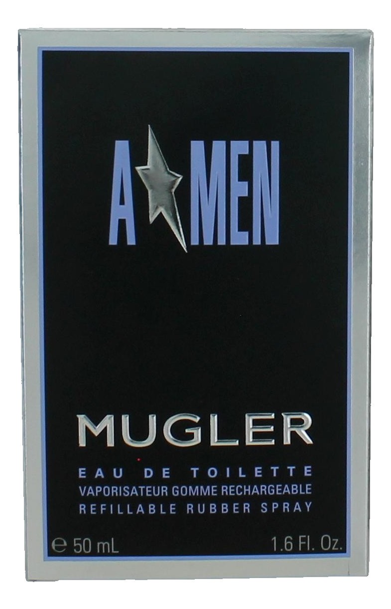 Angel by Thierry Mugler, (A*men) 1.6oz EDT Refillable Rubber Spray men