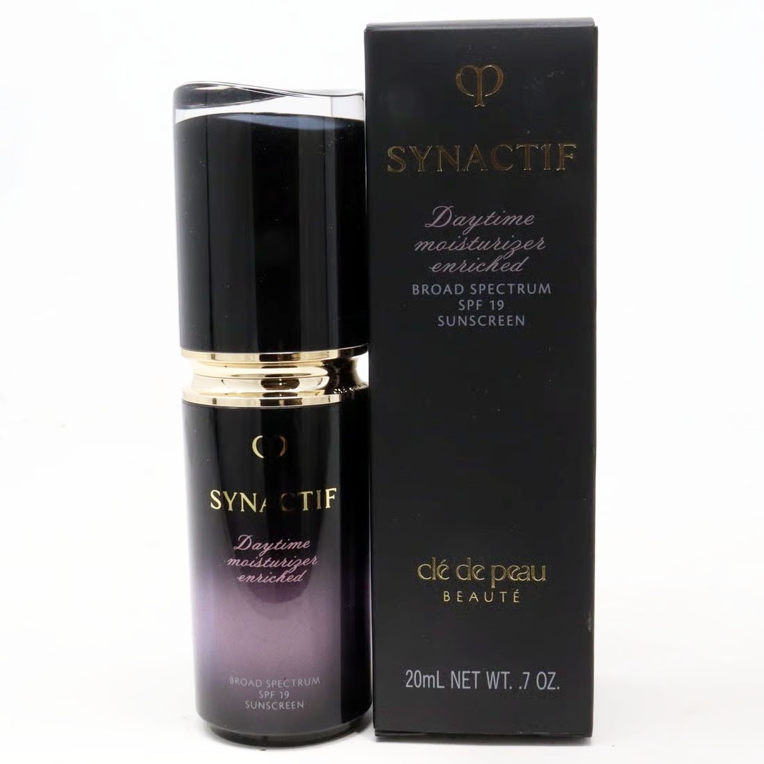 New clé de peau beauté synactif daytime moisturizer enriched SPF 19 20ml/0.7oz